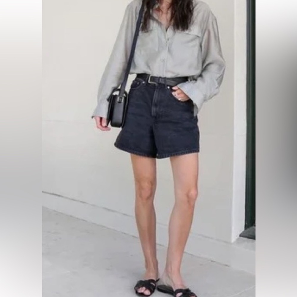 EUC Everlane A-line Denim Shorts